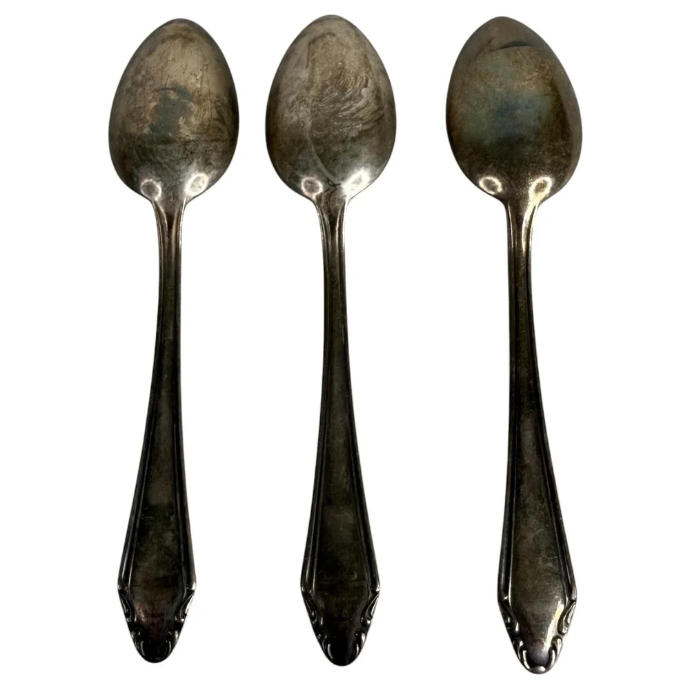 11 Walter Breuker W&B 100 Rostfrei Teaspoon Silverplate Vintage Set Made Germany